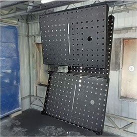 полимерно-порошковое окрашивание на металлические изделия